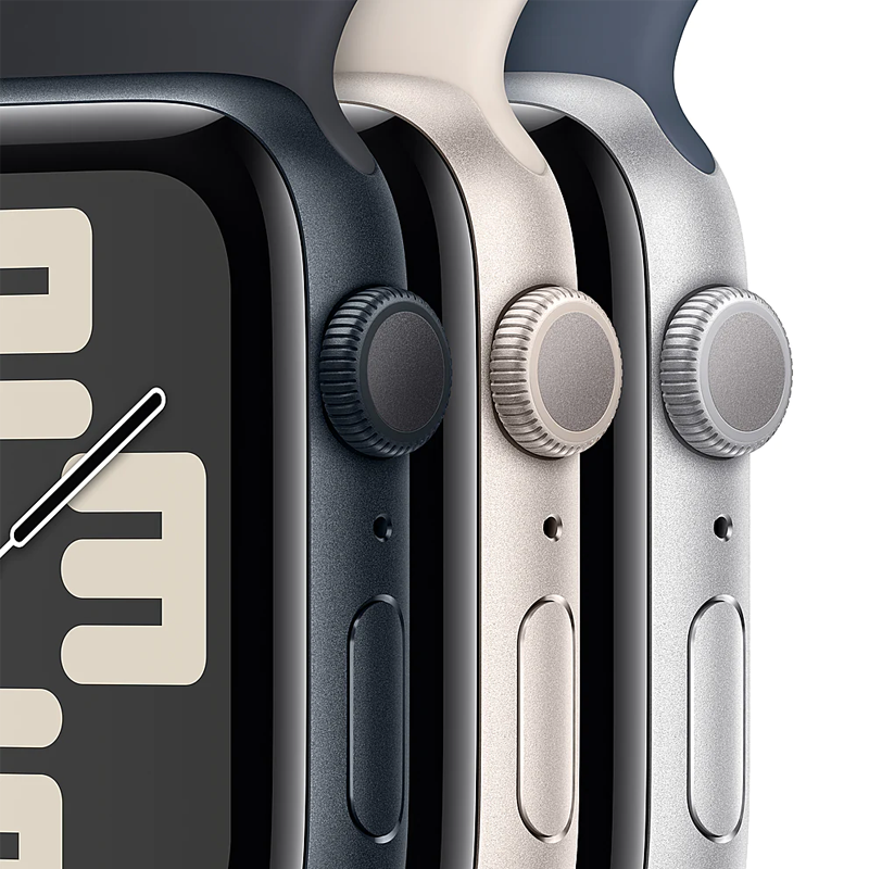 Apple Watch SE 2.ª Gen 2024 (GPS) Caja Starlight aluminio 40mm con correa sport Starlight - S/M